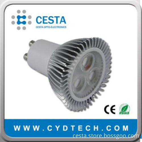 GU10/E27 3x2W LED Spotlight 100-240V AC